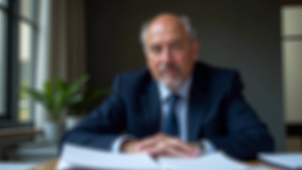 Právník sedící u stolu s dokumenty týkajícími se daňových odpočtů