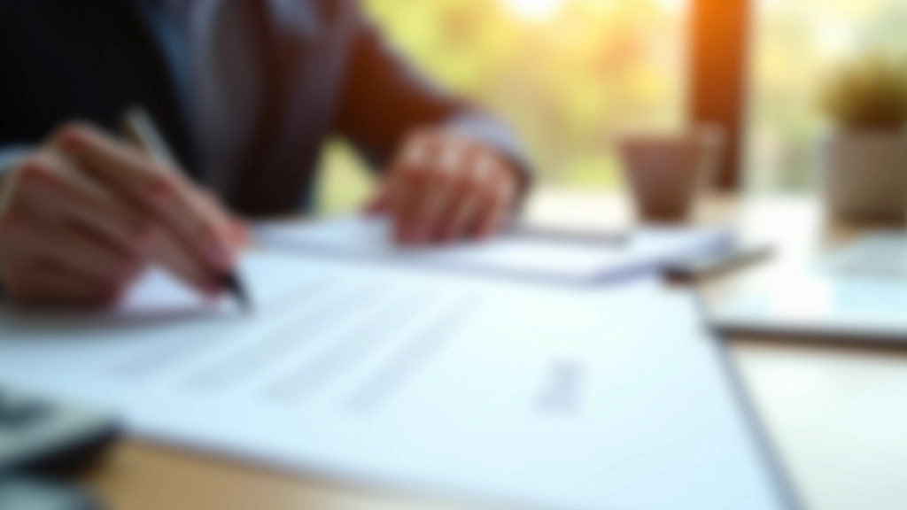 Otevřená smlouva o pojištění na pracovním stole s perem a kalkulačkou